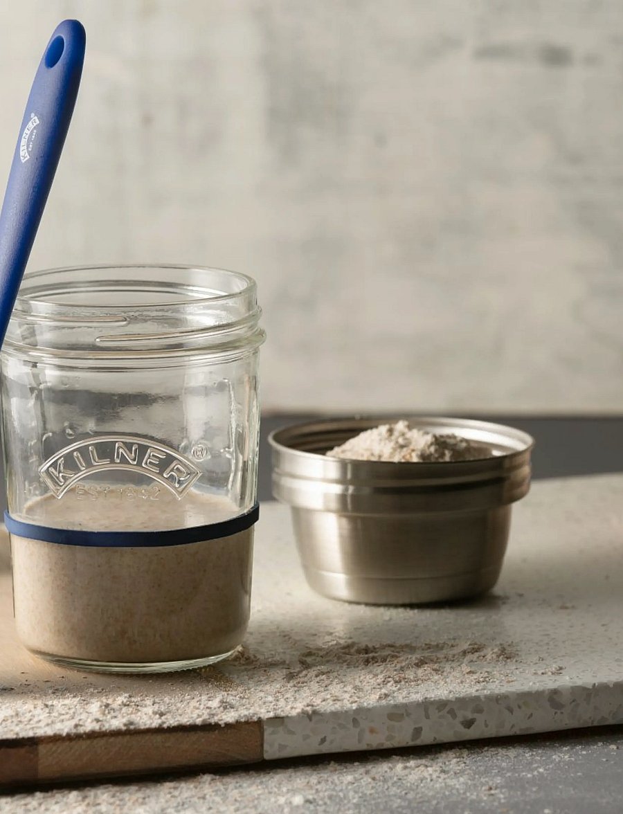 Kilner - Sourdough starter kit Kilner® - die niedrigsten preise - clear - silver - blue - 2