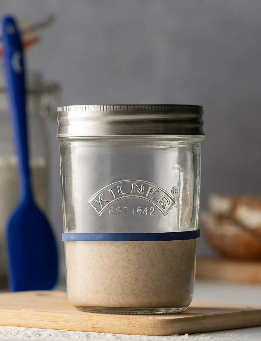 Kilner - Sourdough starter kit Kilner® - die niedrigsten preise - clear - silver - blue - 3