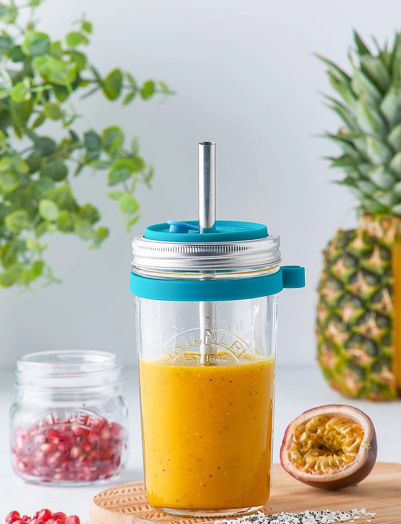 Kilner - Smoothie making set - clear - silver - green - 5