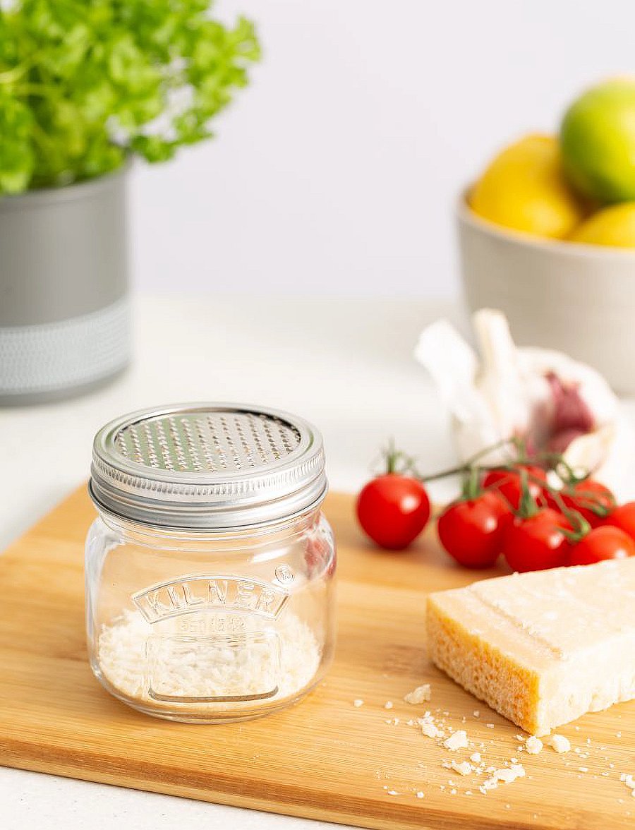 Kilner - Storage Jar & Fine Grater Lid - madalaimad hinnad - silver - clear - 5