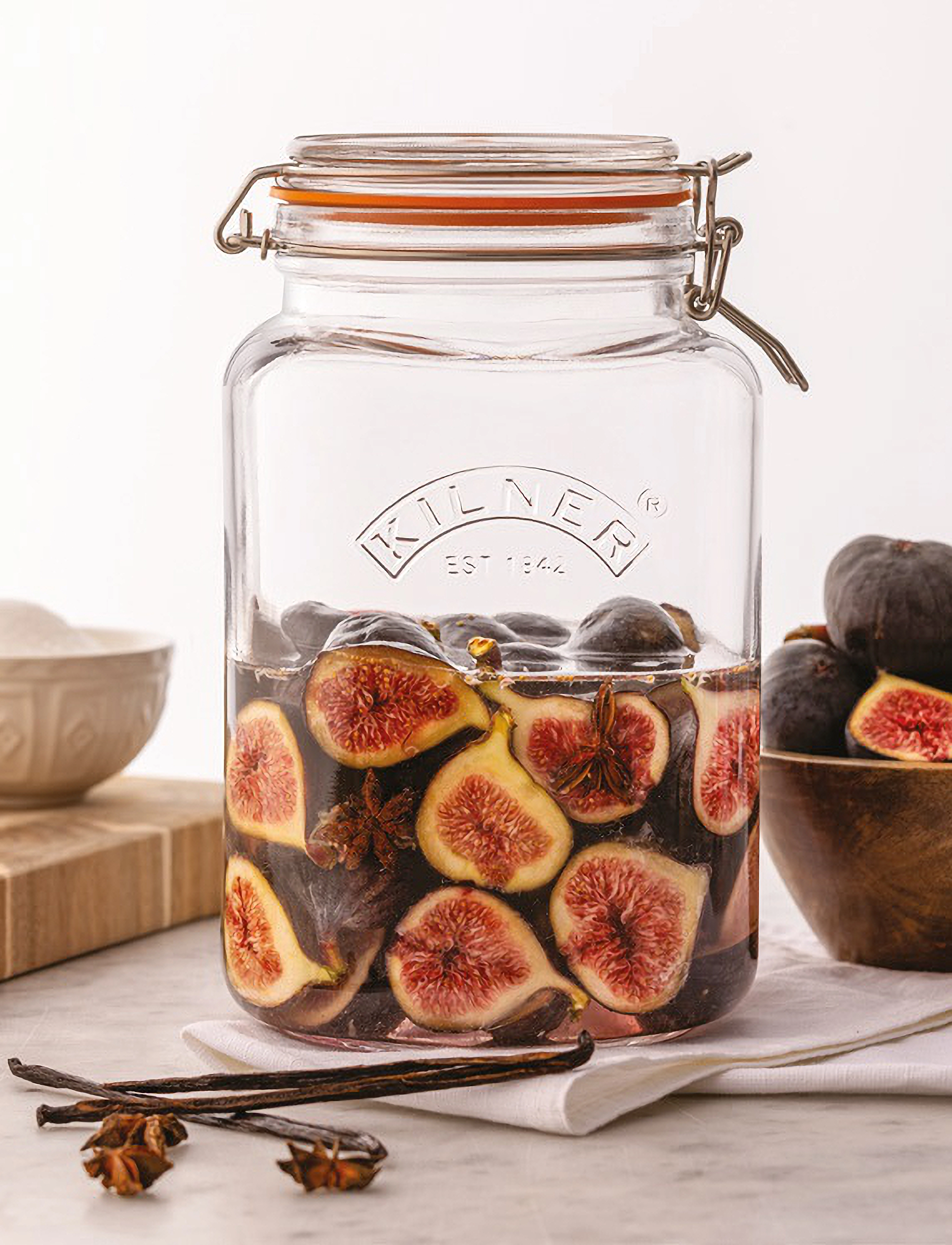 Kilner Konservesglas Med Bøjle, Kilner, 3 l, Kitchen Storage, Nackt - Jars, Homeware