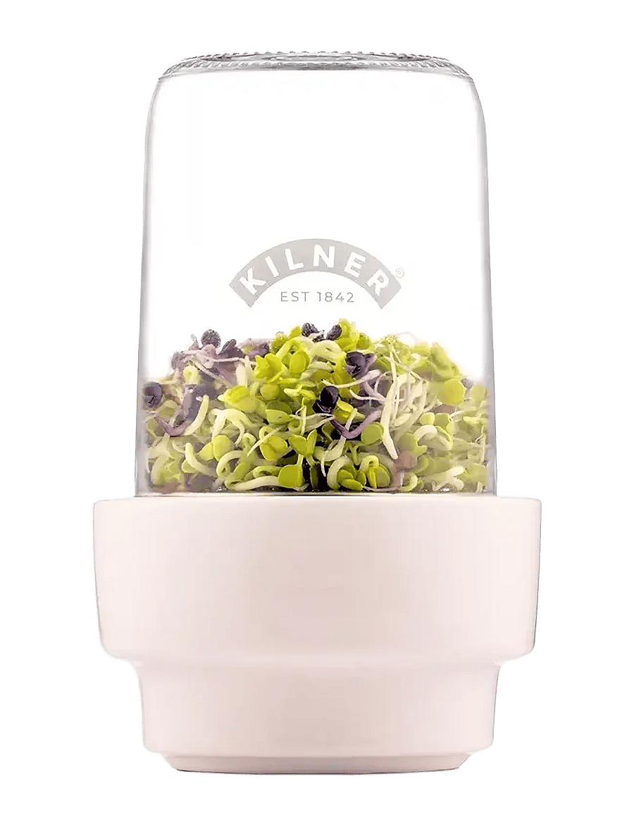 Kilner - Sprouting set Kilner® - andere küchenutensilien - grey - clear - silver - 1
