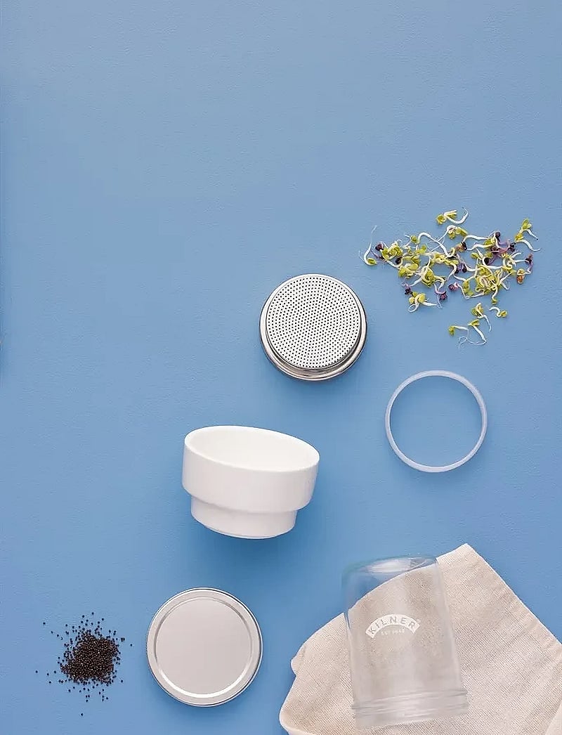Kilner - Sprouting set Kilner® - kingitused alla 50€ - grey - clear - silver - 5