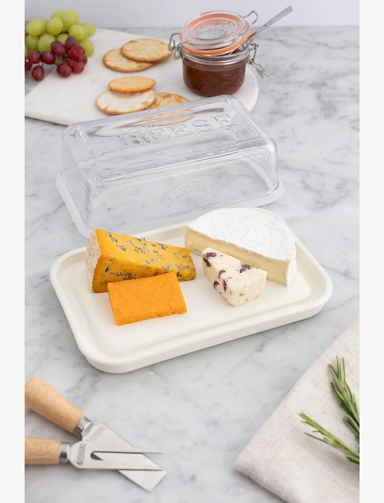 Kilner - Ost Behållare Kilner - köp efter pris - clear - 3