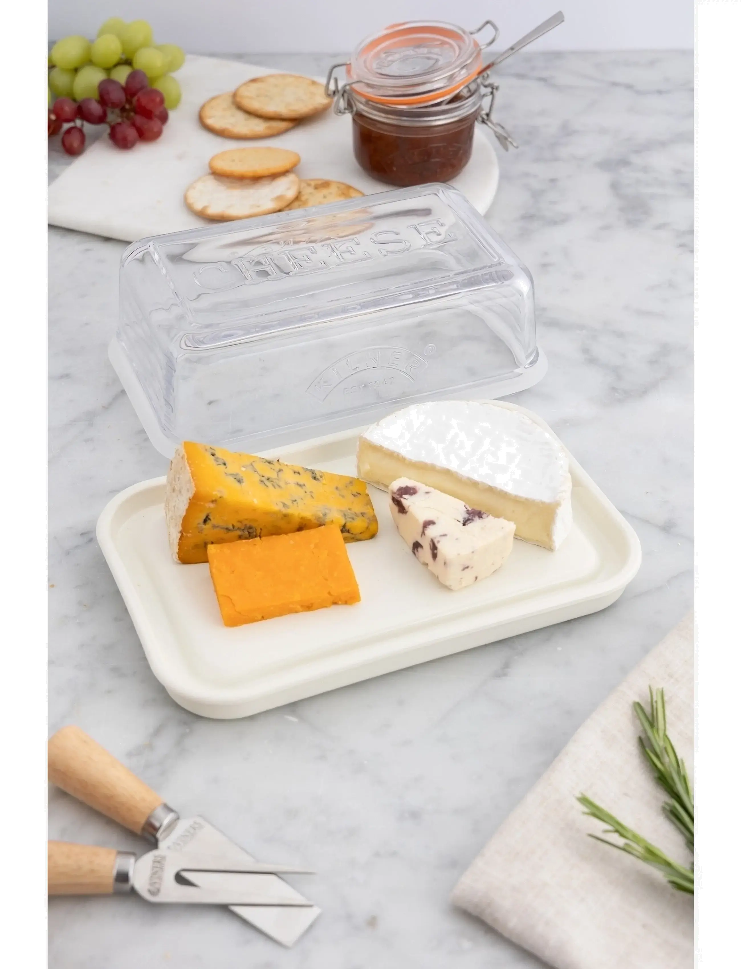 Kilner - Cheese kepper Kilner - lowest prices - clear - 3