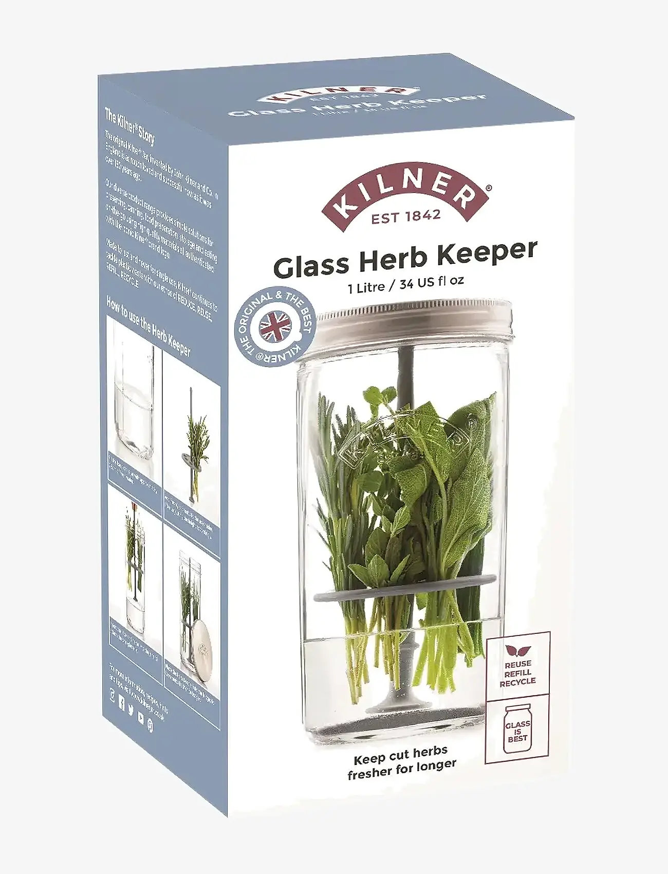 Kilner - Herb keeper Kilner® - clear - 1