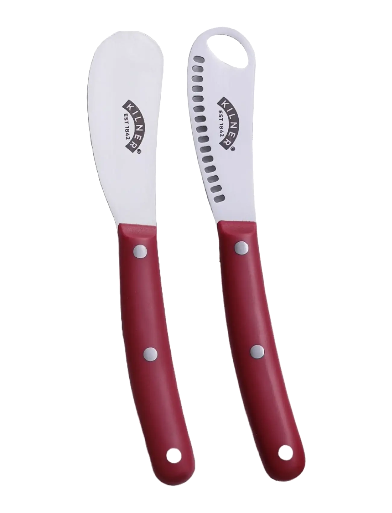 Kilner Butter knife SET KILNER® - Servering - RED/STAINLESS / red