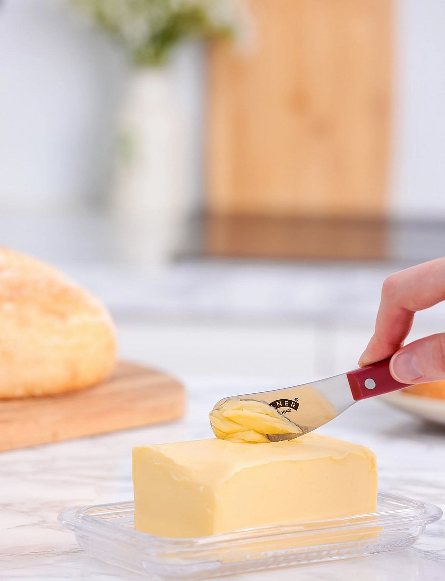 Kilner - Butter knife SET KILNER® - red/stainless - 3