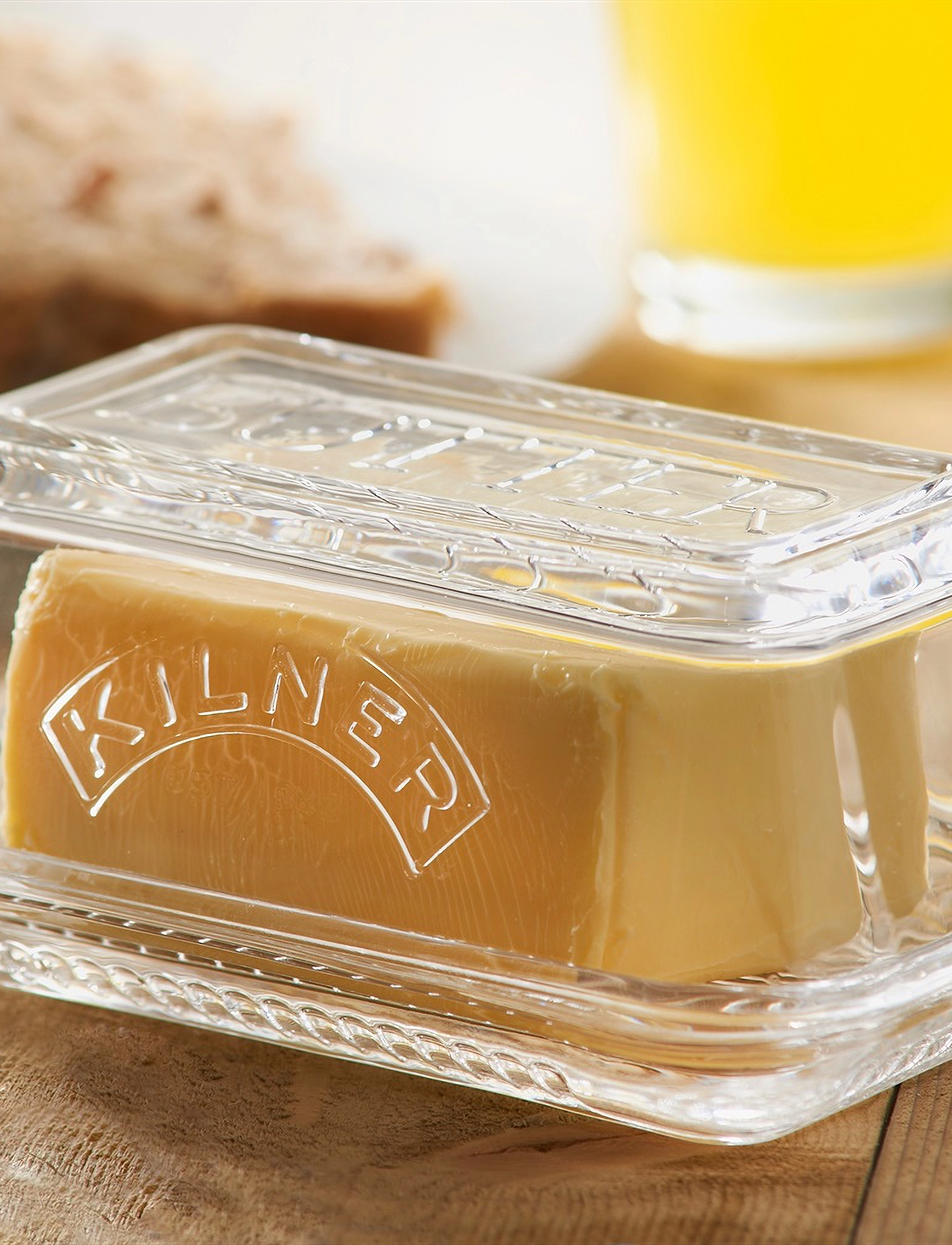 Kilner Smörask Kilner, 7.2X10X17 cm, Kitchen Storage, Nackt - Butter Cups, Homeware