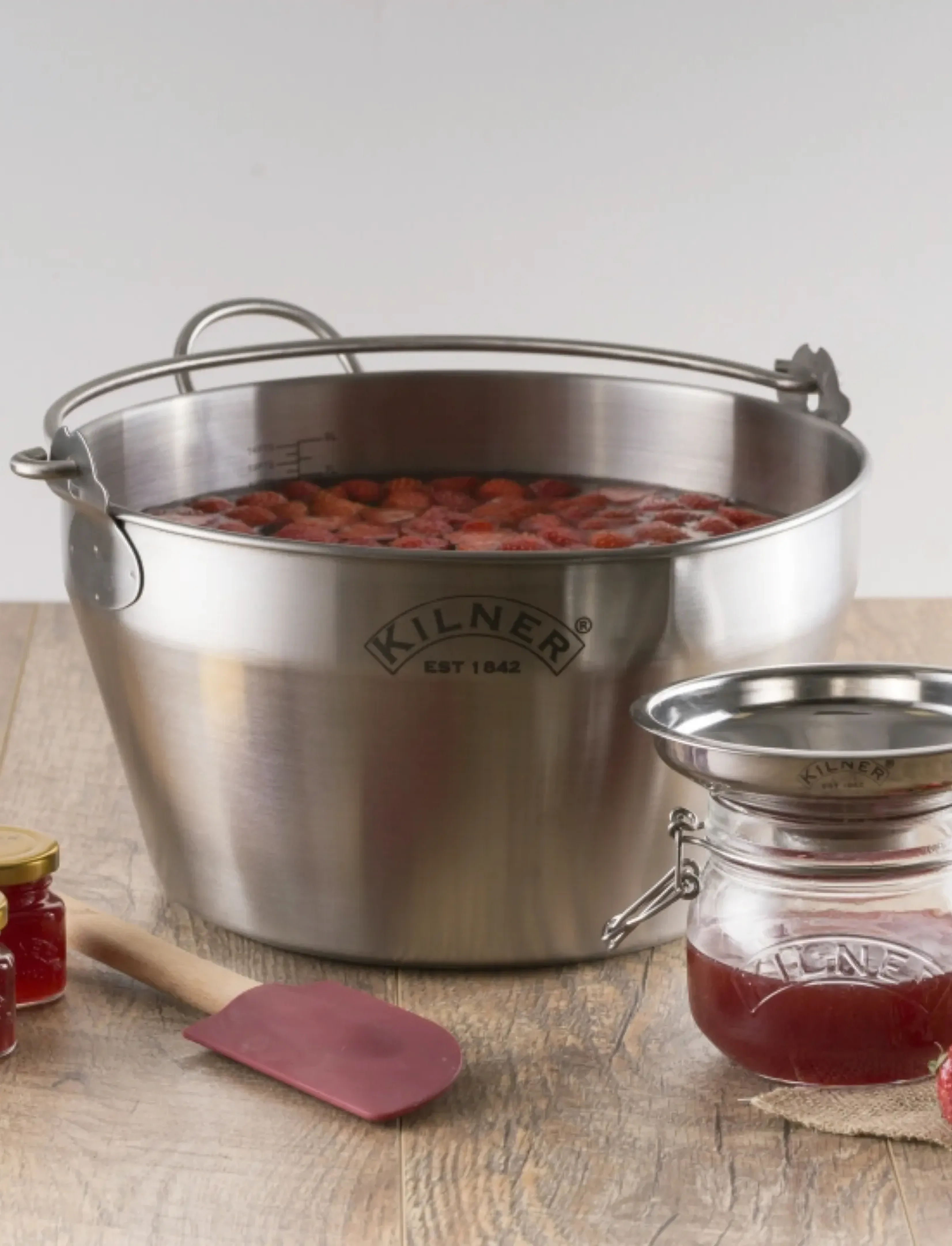 Kilner Påfyllnadstratt För Burk Kilner , 14 cm 5 cm, Silver, Køkkenredskaber > Andre Køkkenredskaber, Unisex