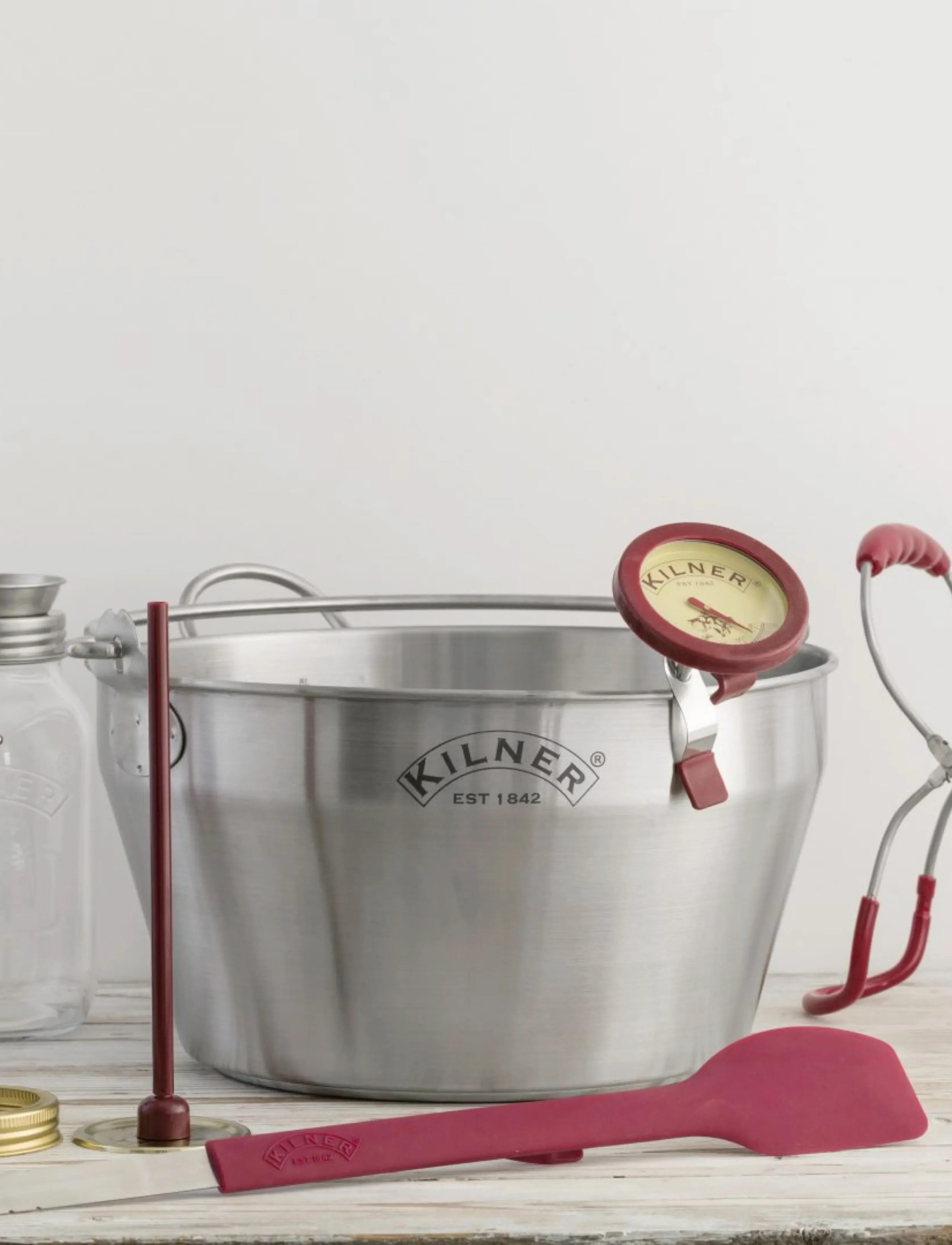Kilner Silduk Kilner , 50X50 cm, Baking Accessories, Weiß - Other Homeware