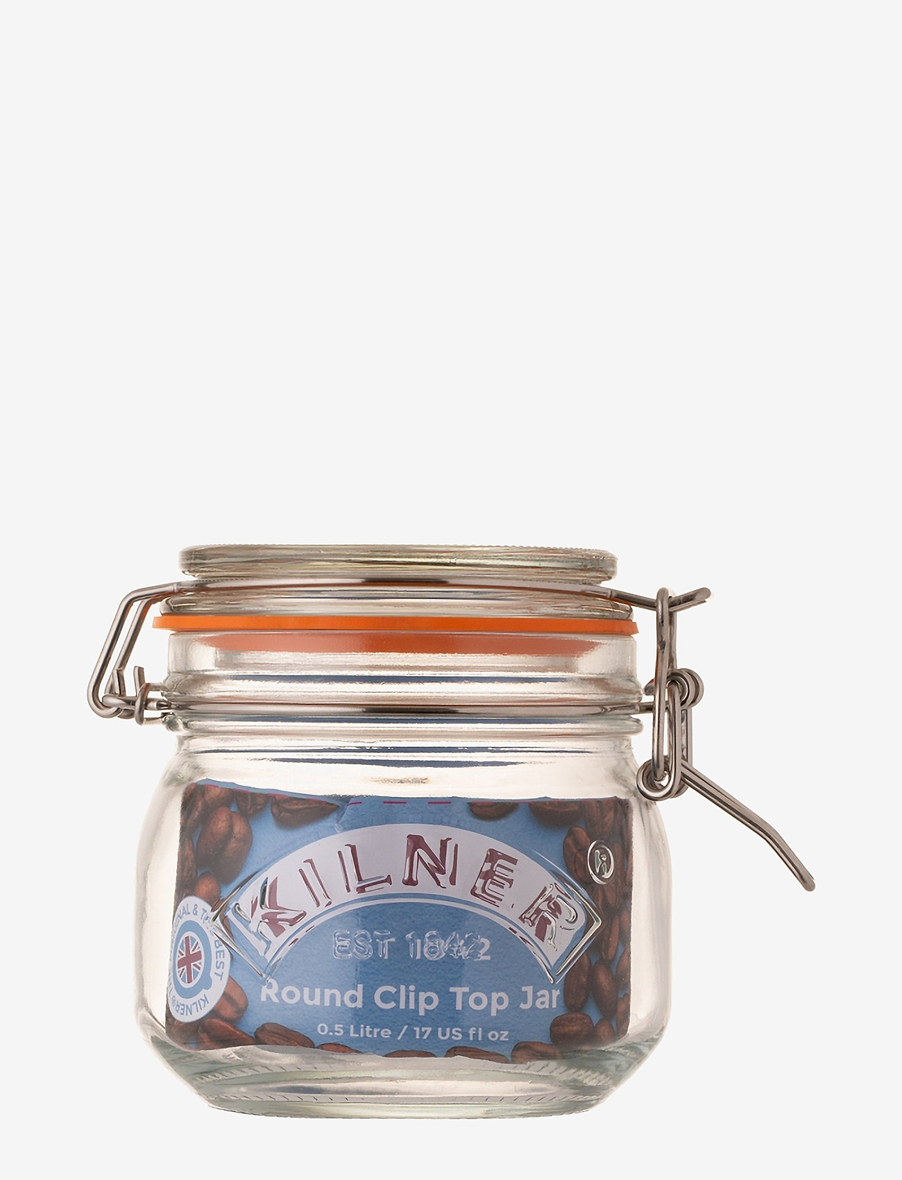 Kilner - Round Clip Top jar - kitchen jars - clear - 2