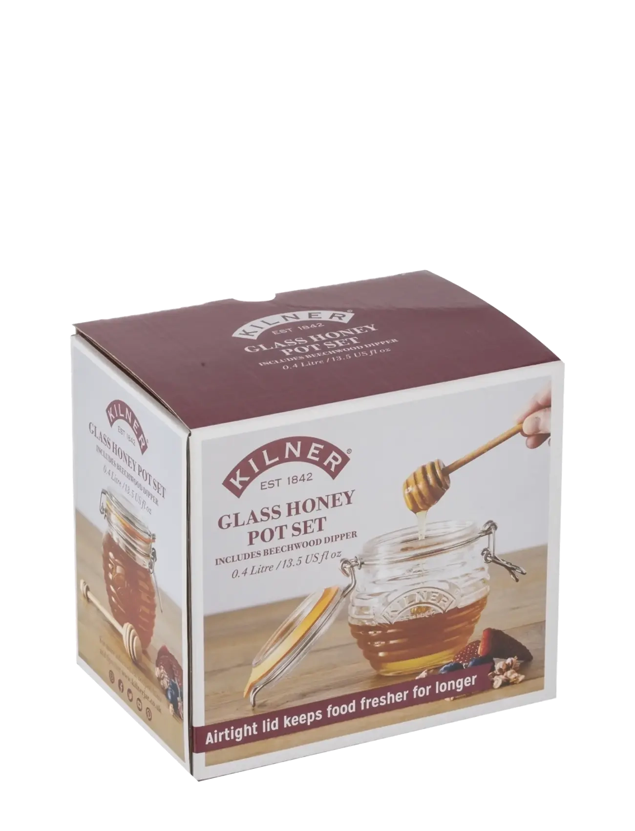Kilner - Honey jar with scoop 400ml KILNER® - clear - 3