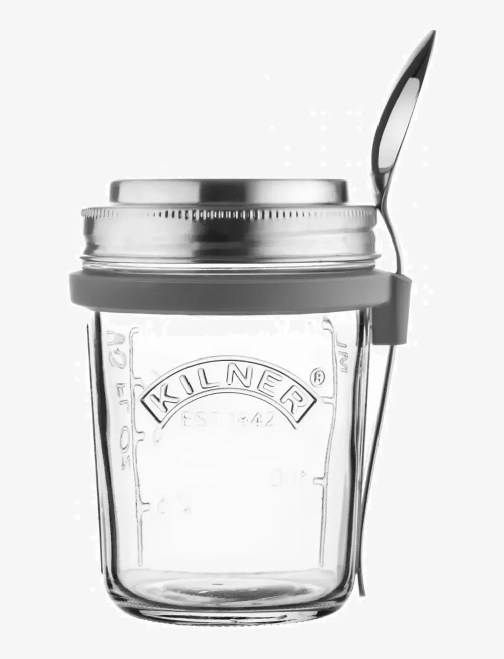 Kilner - Breatfast set Kilner® - zubehör für snacks & lebensmittel - clear - silver - grey - 0