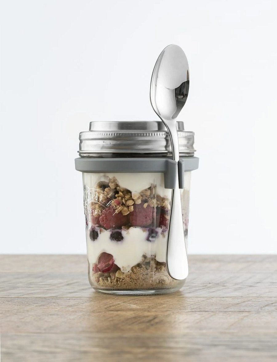 Kilner - Breatfast set Kilner® - die niedrigsten preise - clear - silver - grey - 2