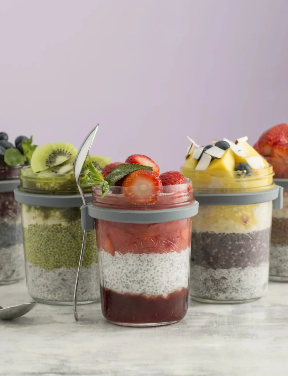 Kilner - Breatfast set Kilner® - zubehör für snacks & lebensmittel - clear - silver - grey - 5