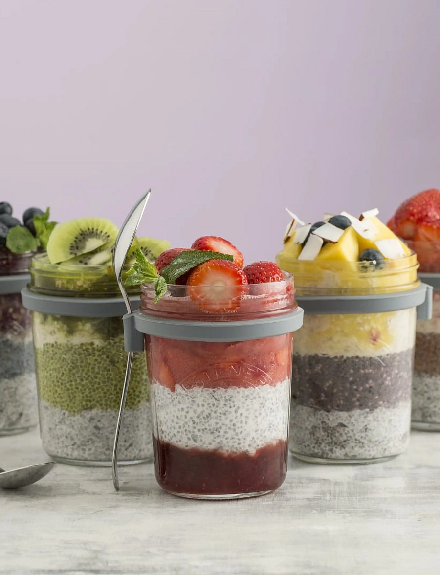 Kilner - Breatfast set Kilner® - die niedrigsten preise - clear - silver - grey - 5