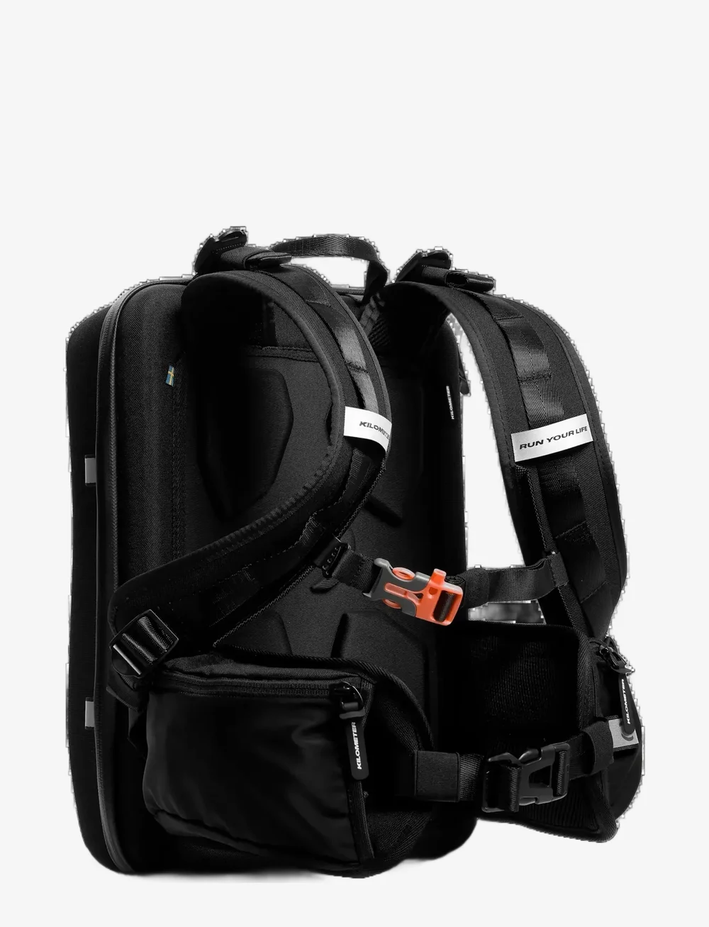 KILOMETER STUDIOS - Backpack Pro - treeningkotid - black - 3