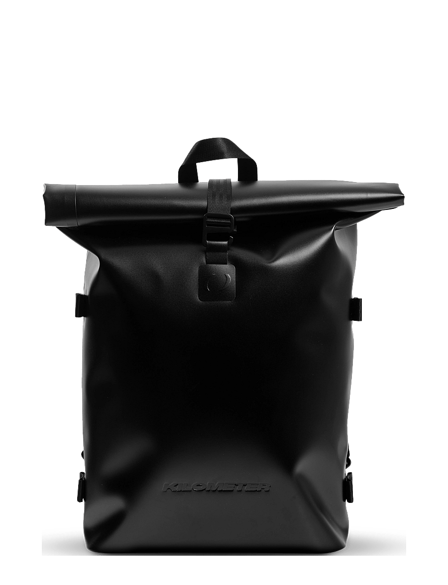 KILOMETER STUDIOS - Everyday rolltop - sacs à dos de sport - black - 1