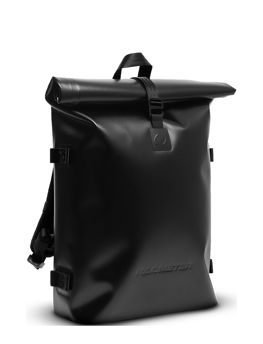 KILOMETER STUDIOS - Everyday rolltop - sacs à dos de sport - black - 2