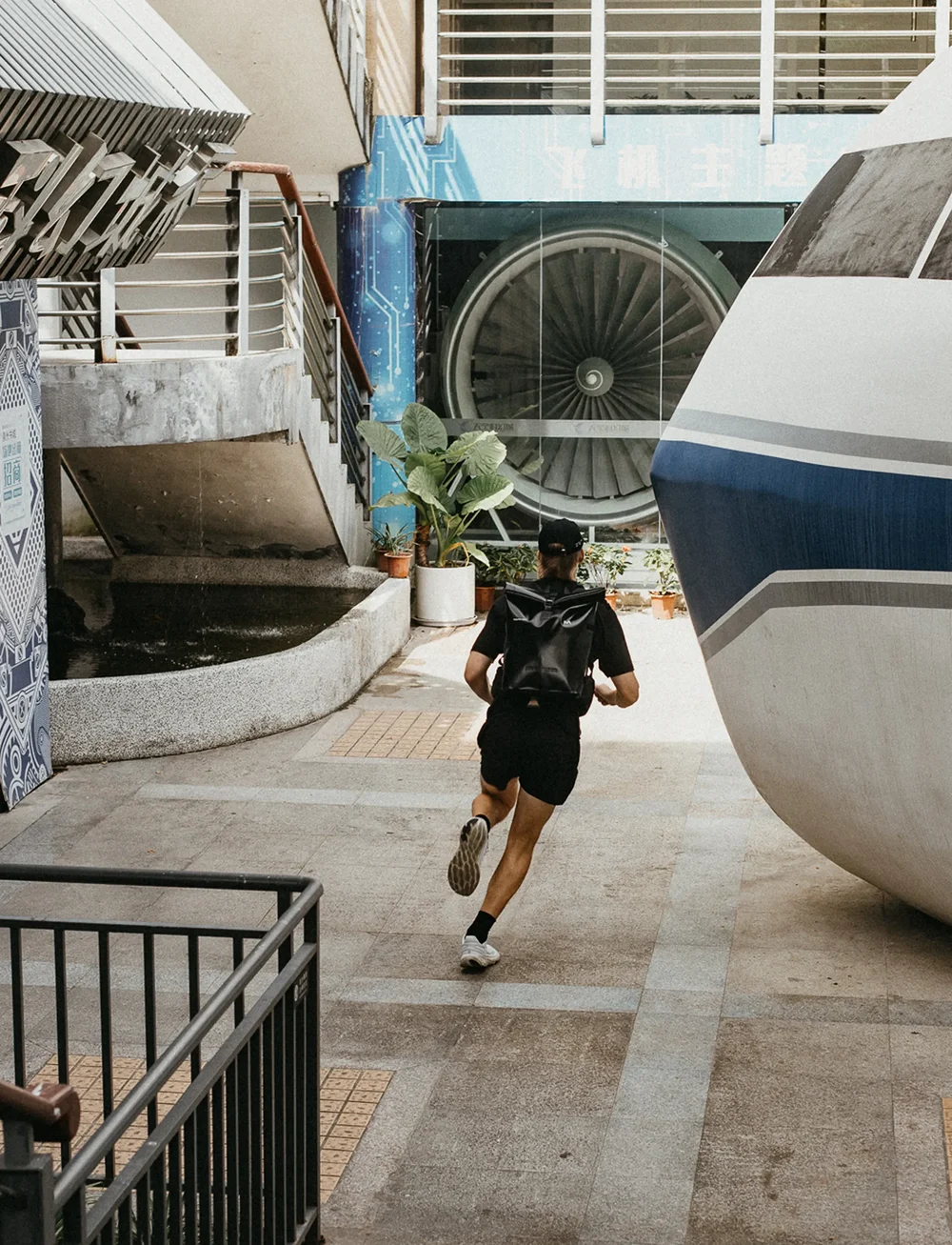 KILOMETER STUDIOS - Everyday rolltop - sporttaschen - black - 0