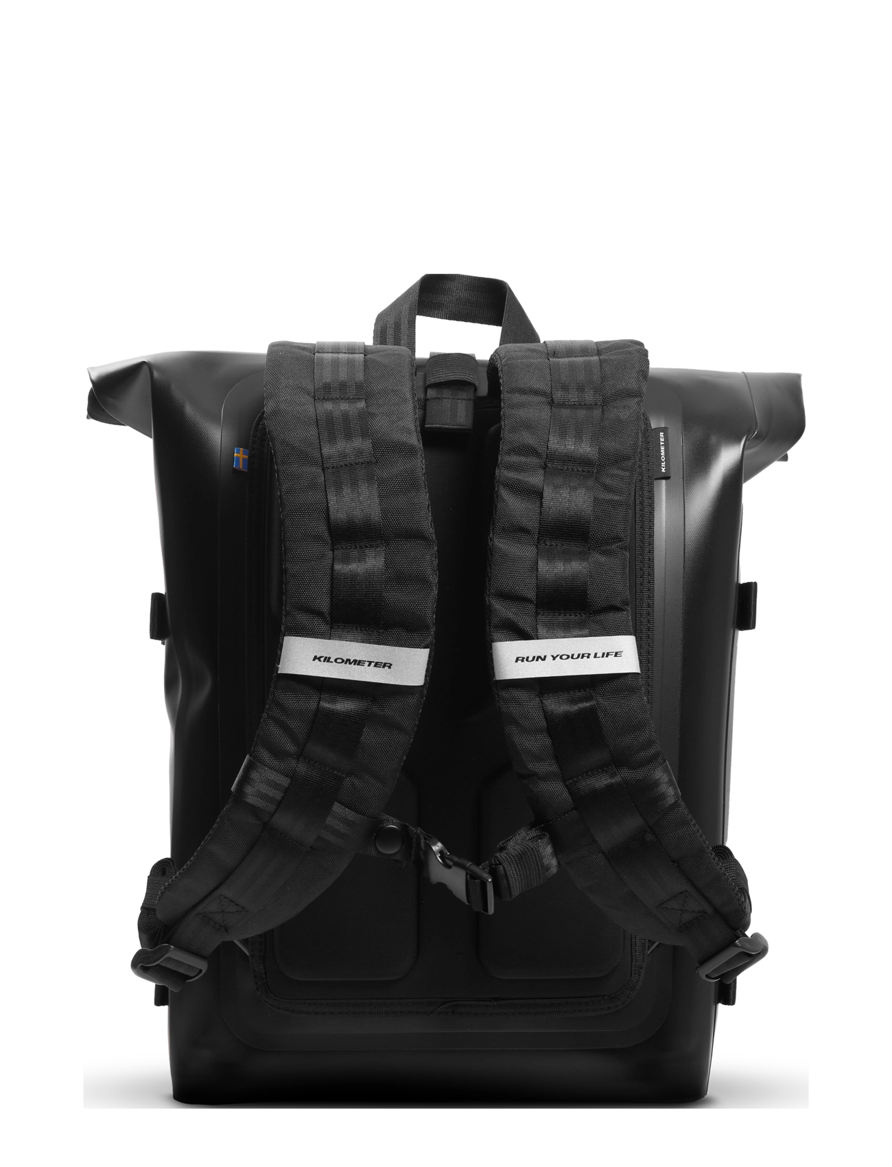 KILOMETER STUDIOS - Everyday rolltop - seljakotid - black - 4