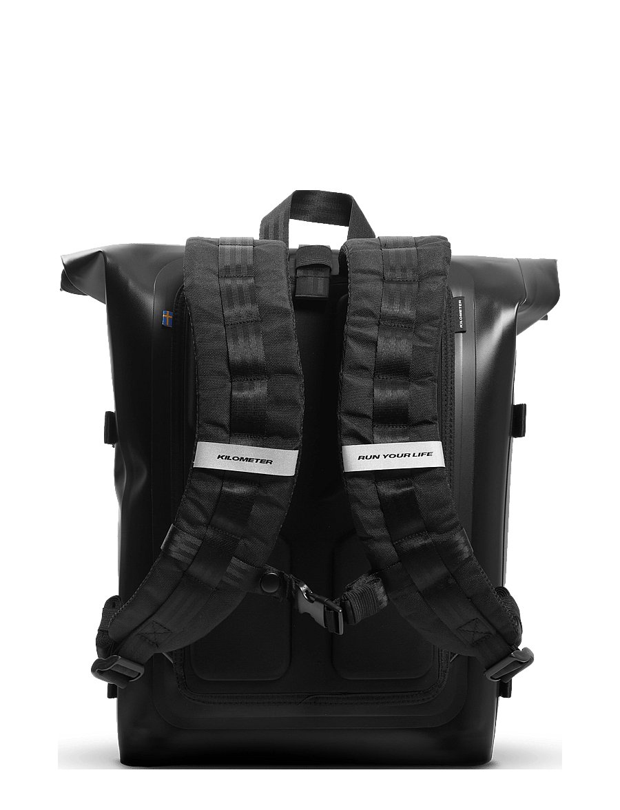 KILOMETER STUDIOS - Everyday rolltop - sacs à dos de sport - black - 4