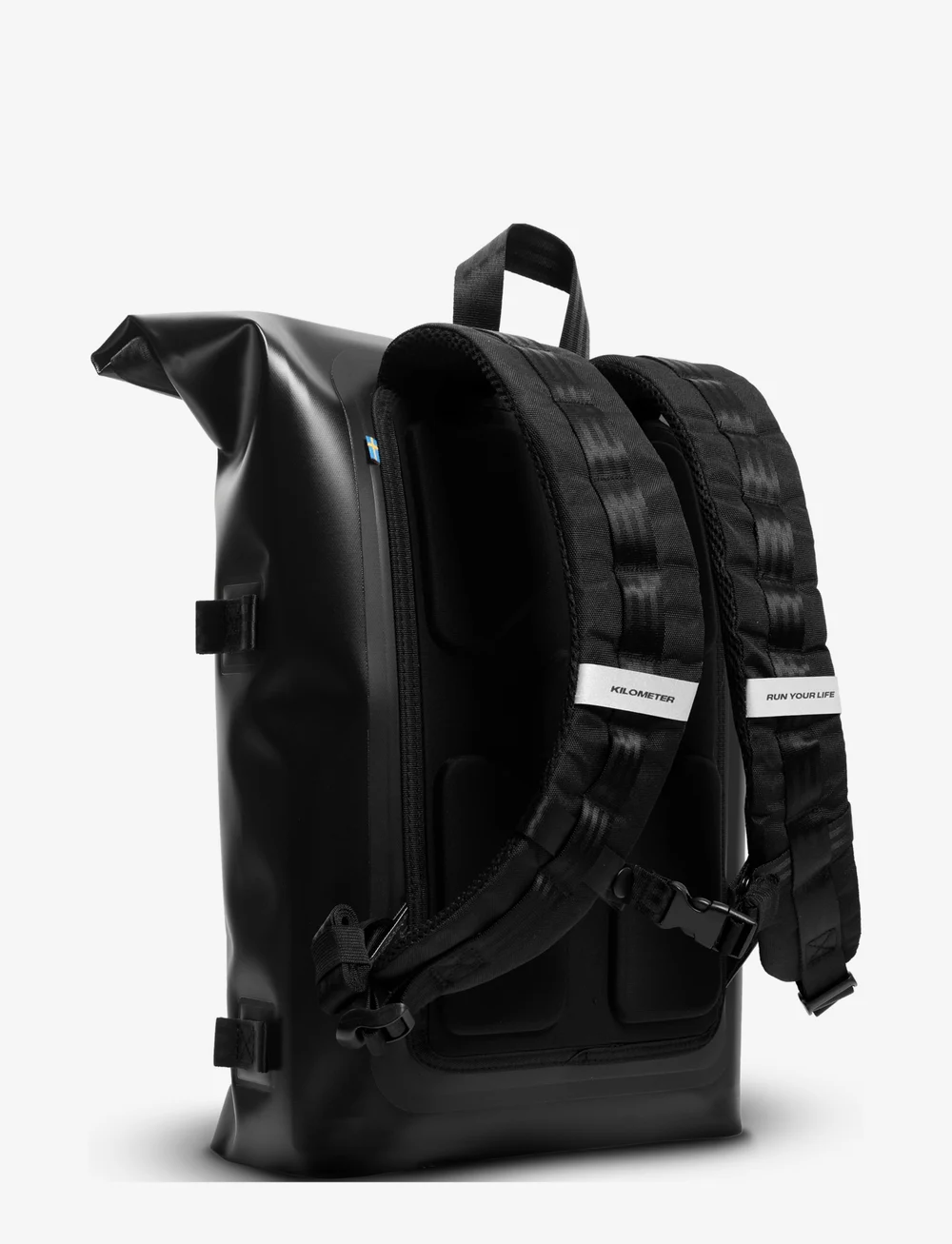 KILOMETER STUDIOS - Everyday rolltop - sporttaschen - black - 5