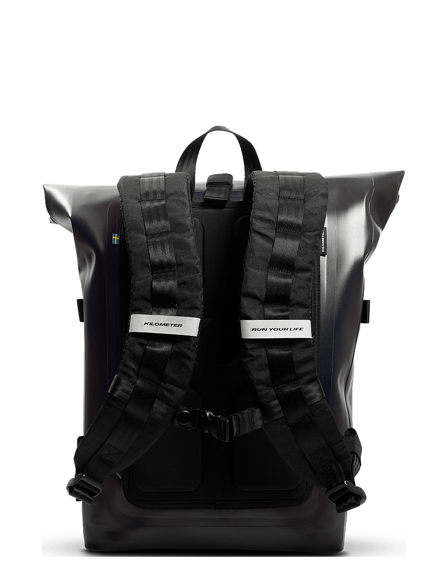 KILOMETER STUDIOS - Everyday rolltop - sport backpacks - navy - 3