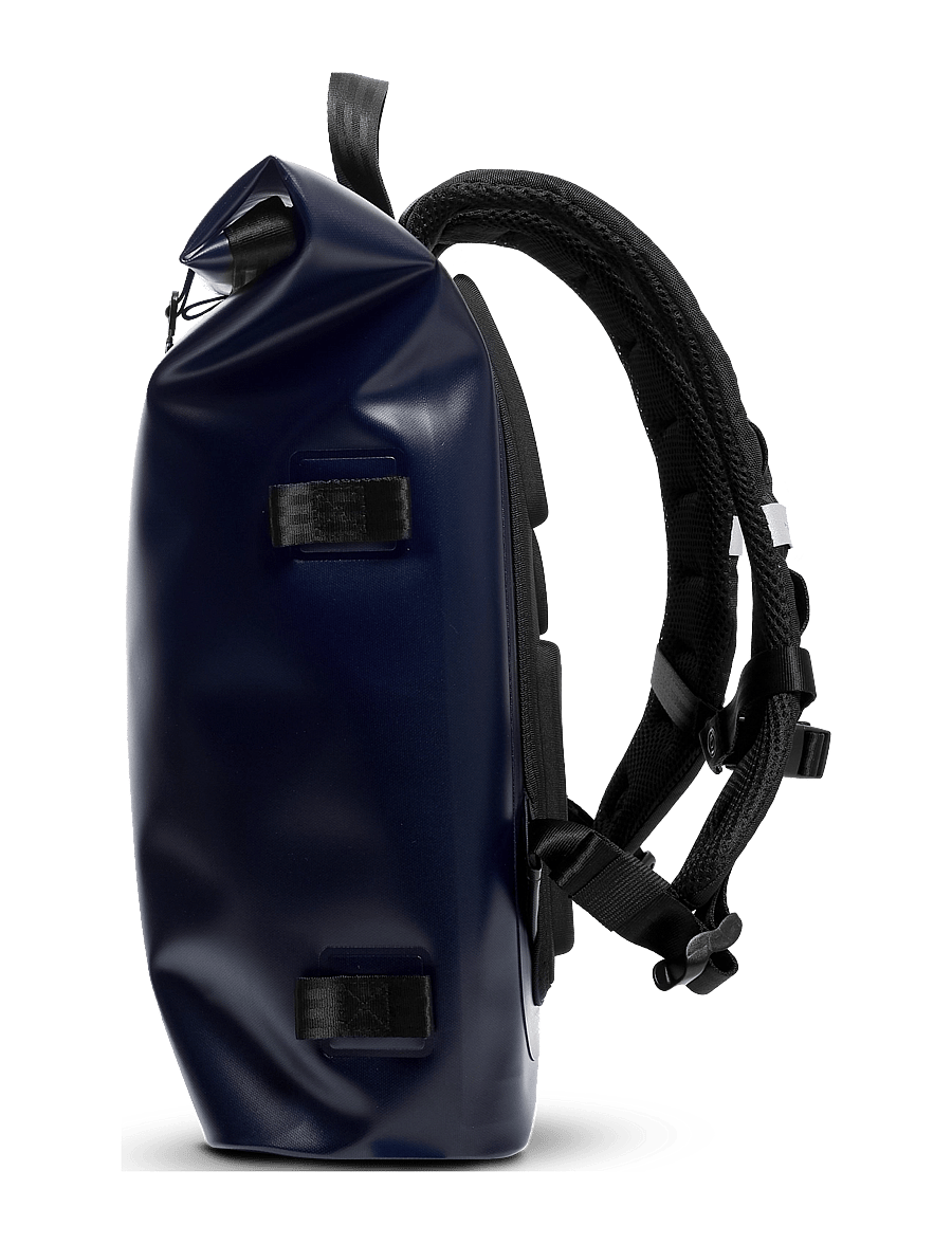 KILOMETER STUDIOS - Everyday rolltop - sport backpacks - navy - 5