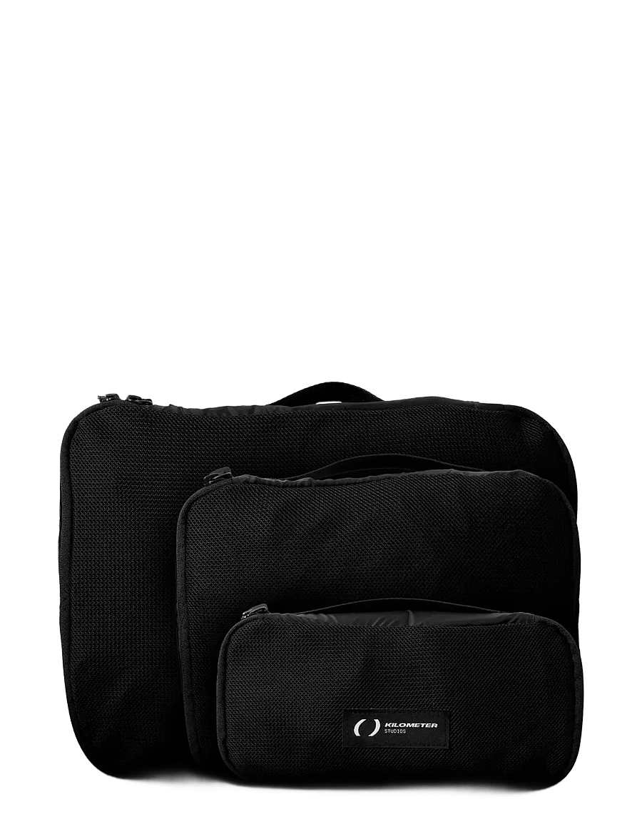 KILOMETER STUDIOS - BOOZT EXCLUSIVE TRAVEL BUNDLE - sportryggsäckar - black - 3
