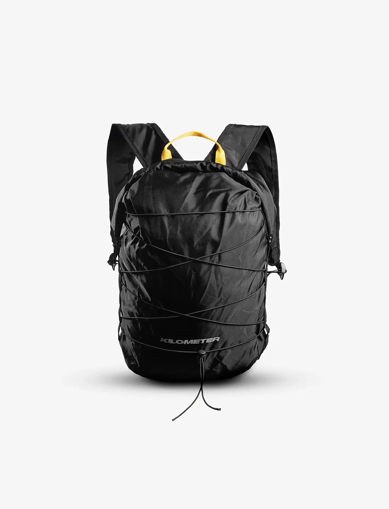 KILOMETER STUDIOS - Packable Rolltop - träningsväskor - black - 0