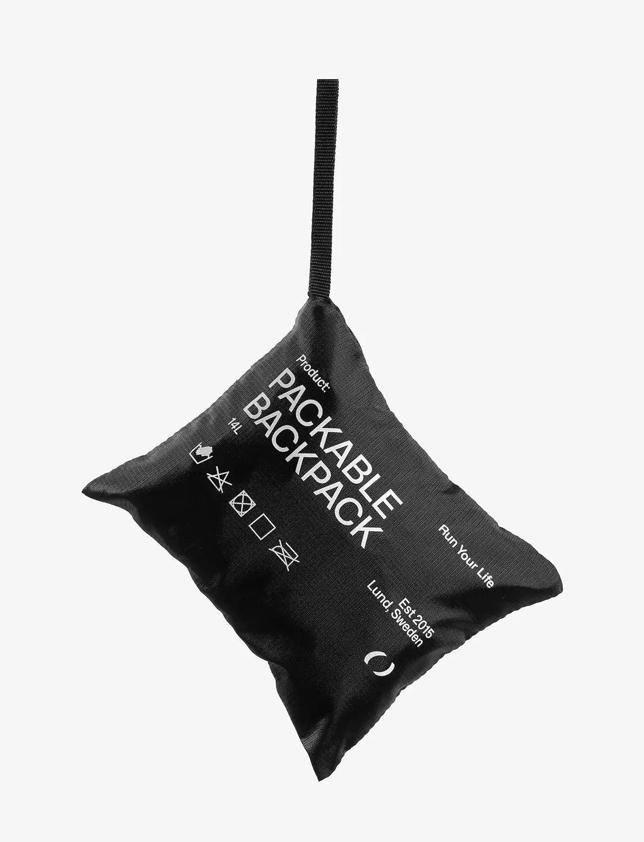 KILOMETER STUDIOS - Packable Rolltop - träningsväskor - black - 3