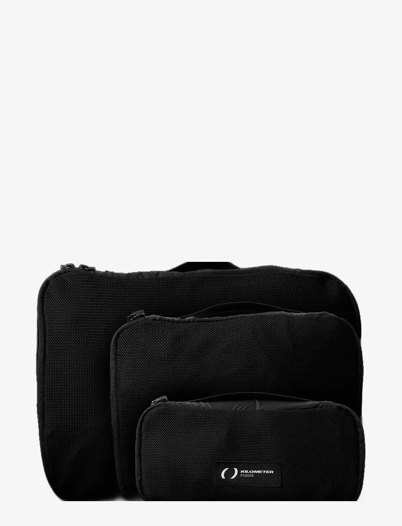 KILOMETER STUDIOS - Packing cubes set (3 pcs) - väskaccessoarer - black - 0
