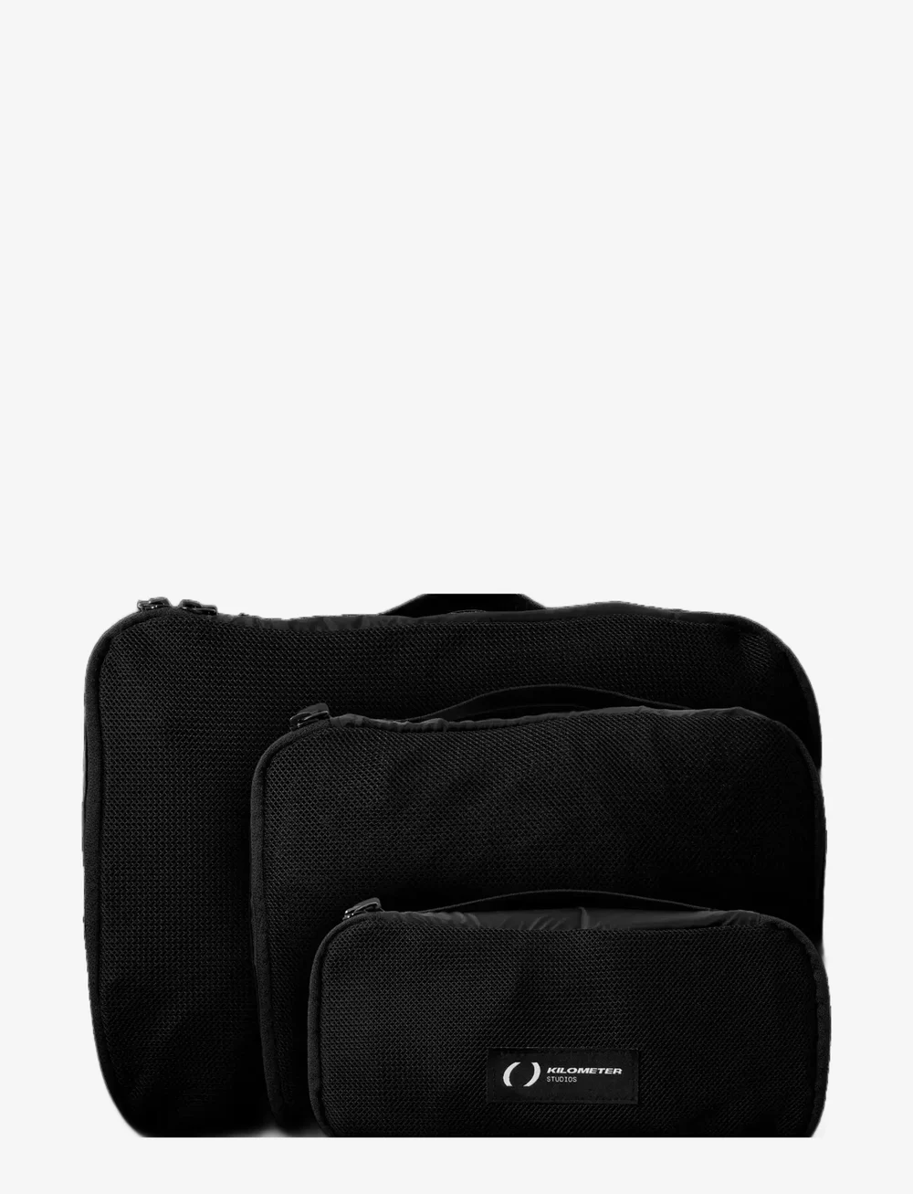 KILOMETER STUDIOS - Packing cubes set (3 pcs) - accessoires pour sacs - black - 0