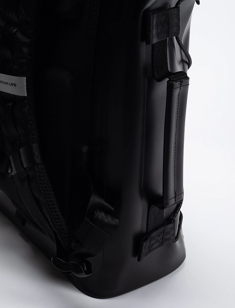 KILOMETER STUDIOS - Pannier rolltop (incl 2 carabiners) - sport backpacks - black - 5