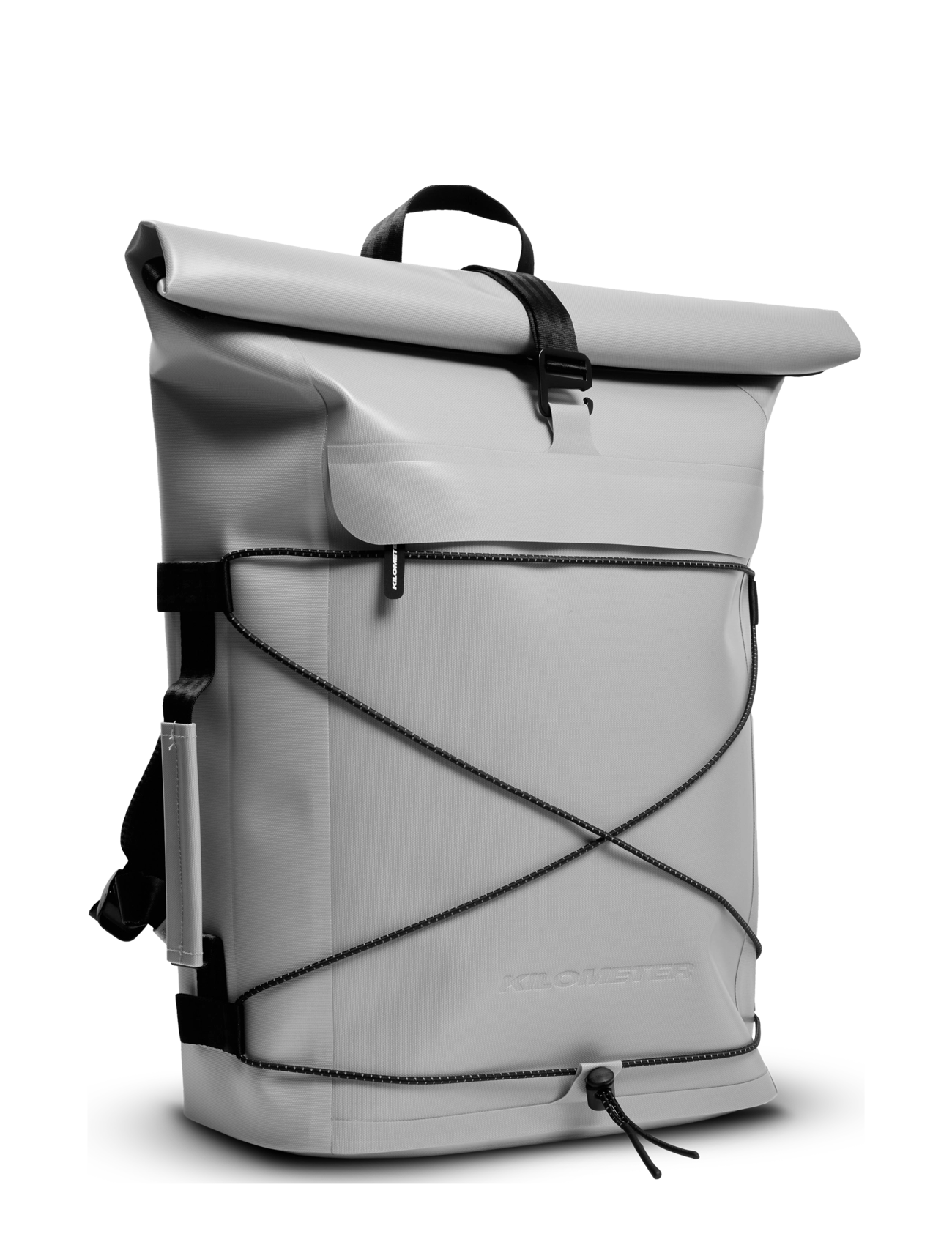 KILOMETER STUDIOS - Pannier rolltop (incl 2 carabiners) - sport backpacks - grey - 2