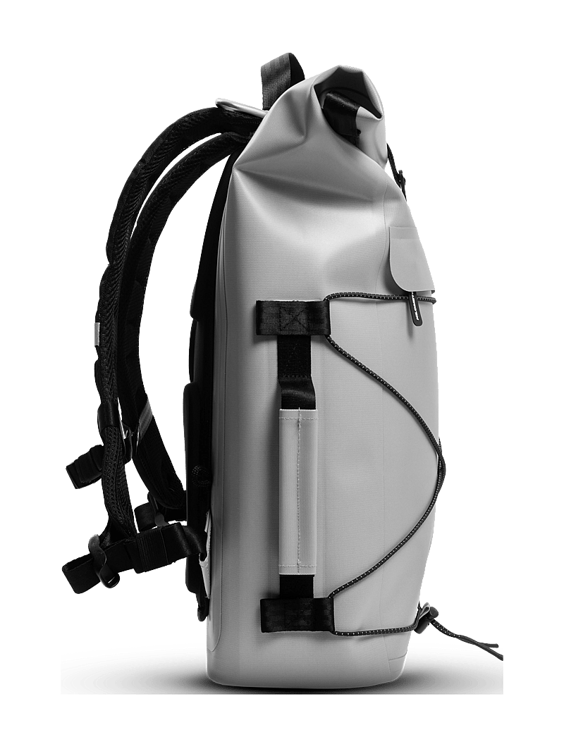 KILOMETER STUDIOS - Pannier rolltop (incl 2 carabiners) - träningsväskor - grey - 2