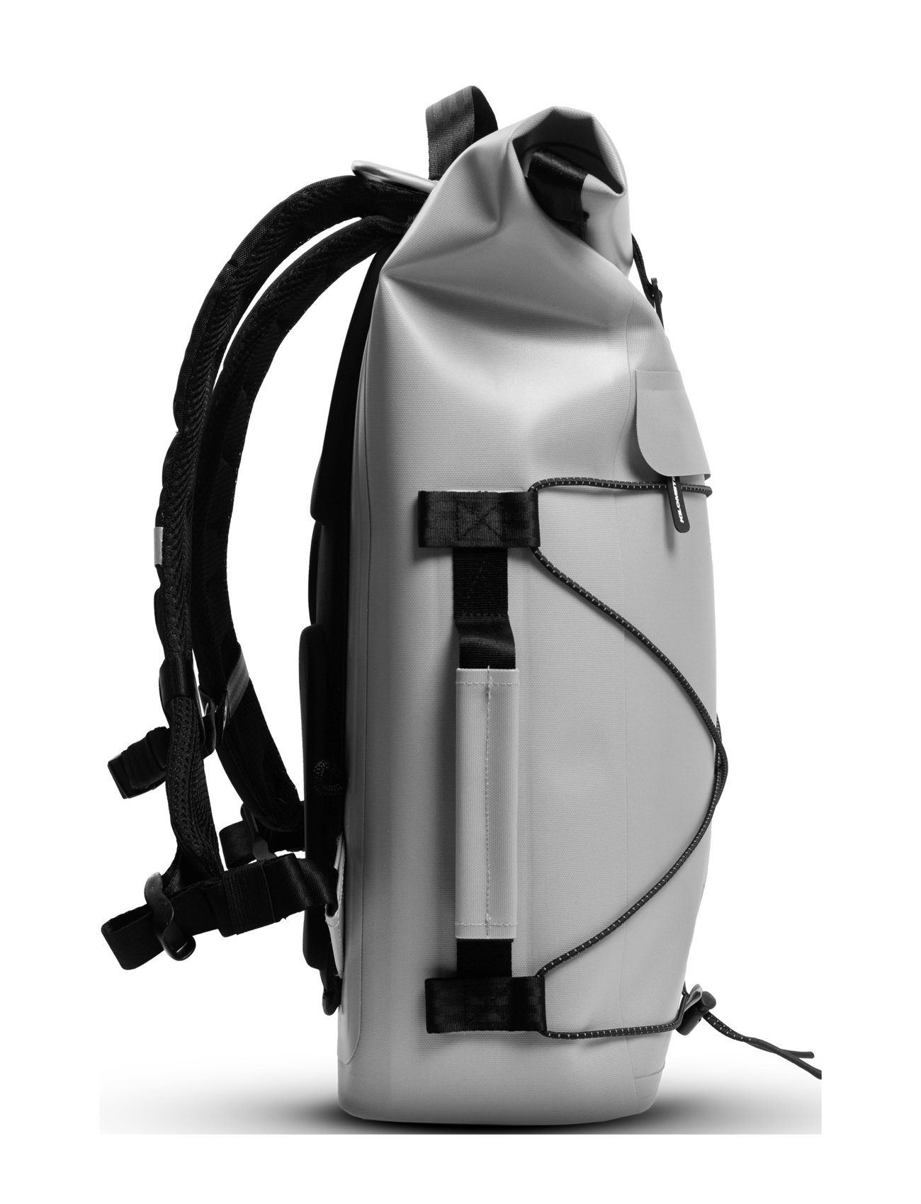 KILOMETER STUDIOS - Pannier rolltop (incl 2 carabiners) - sport backpacks - grey - 3
