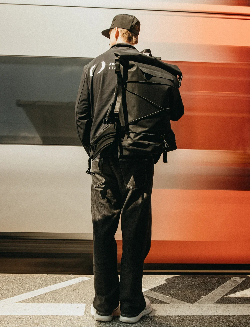 KILOMETER STUDIOS - Spin Bag - träningsväskor - black - 0