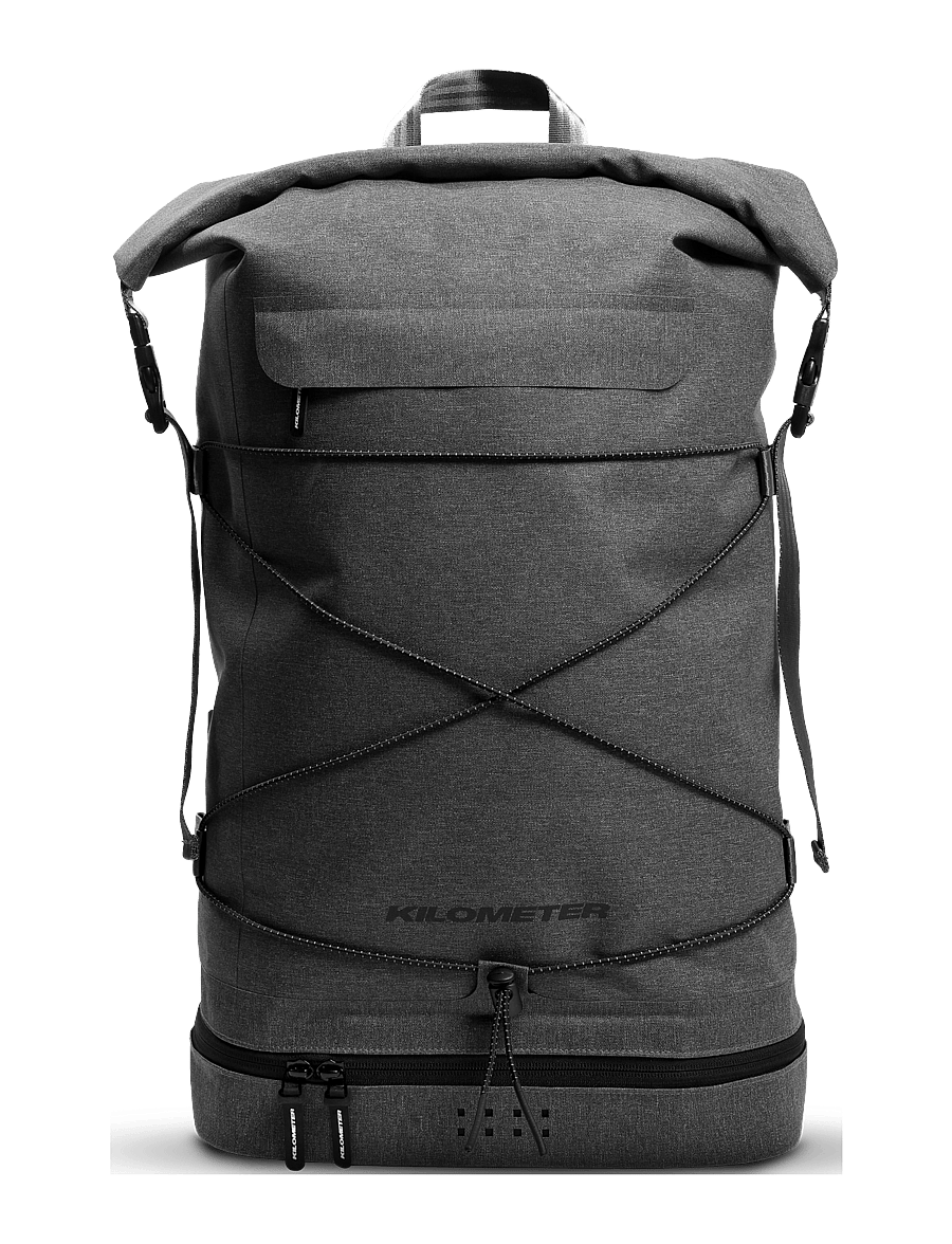 KILOMETER STUDIOS - Spin Bag - Íþróttabakpokar - grey - 1