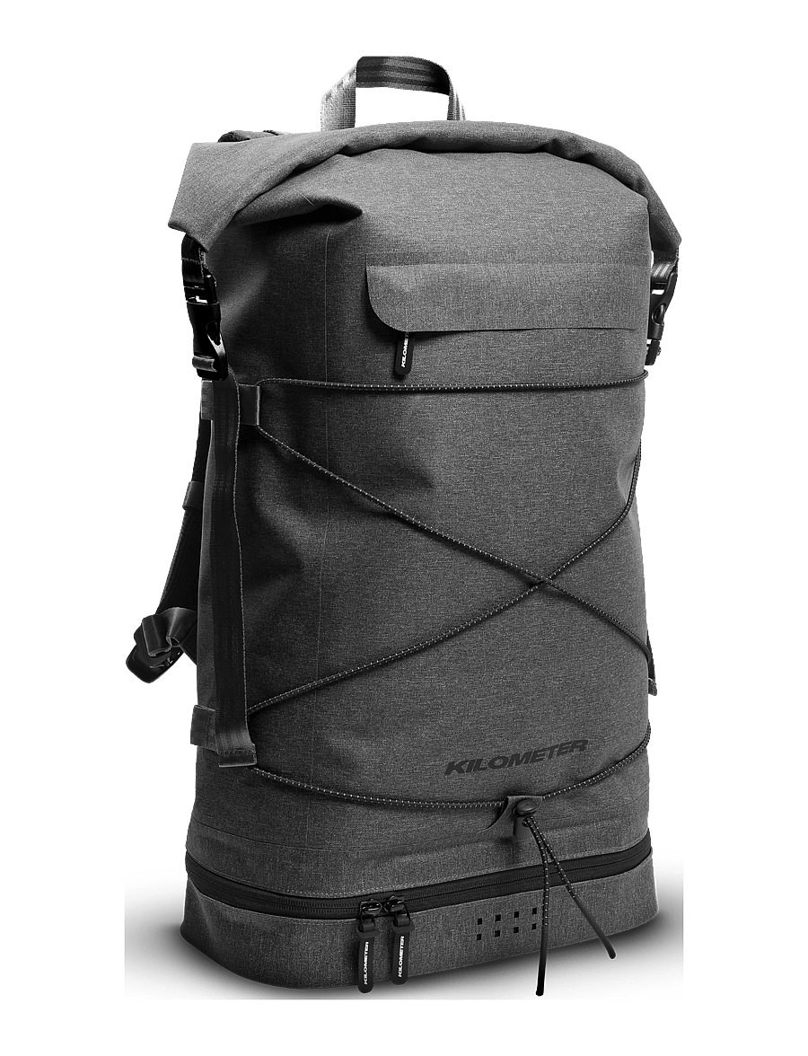 KILOMETER STUDIOS - Spin Bag - Íþróttabakpokar - grey - 2