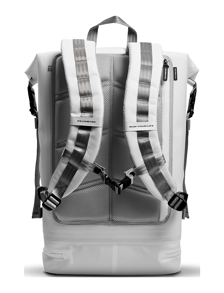 KILOMETER STUDIOS - Spin Bag - spordiseljakotid - white - 2