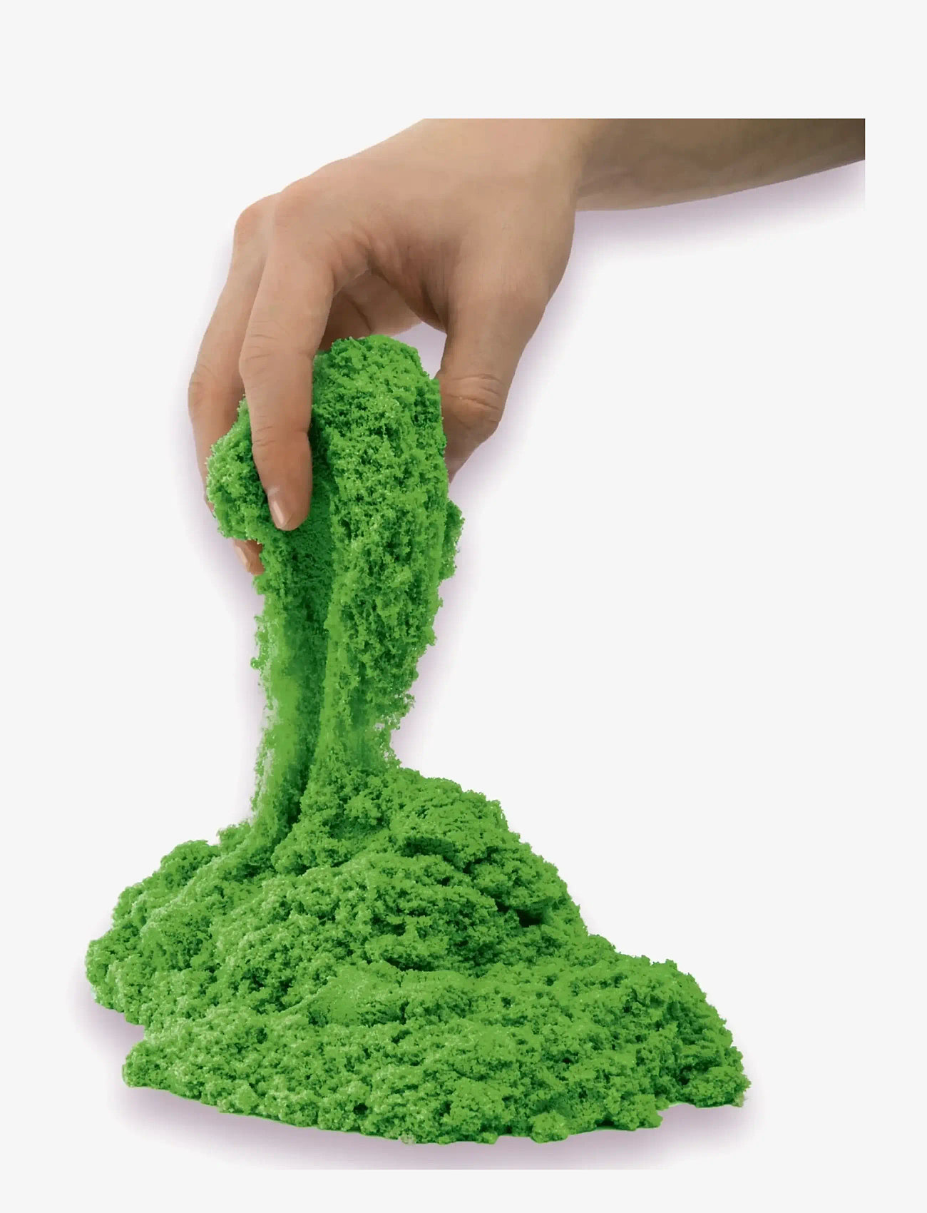Kinetic Sand - Kinetic Sand Colour Bag Green - modellervoks - muti - 1