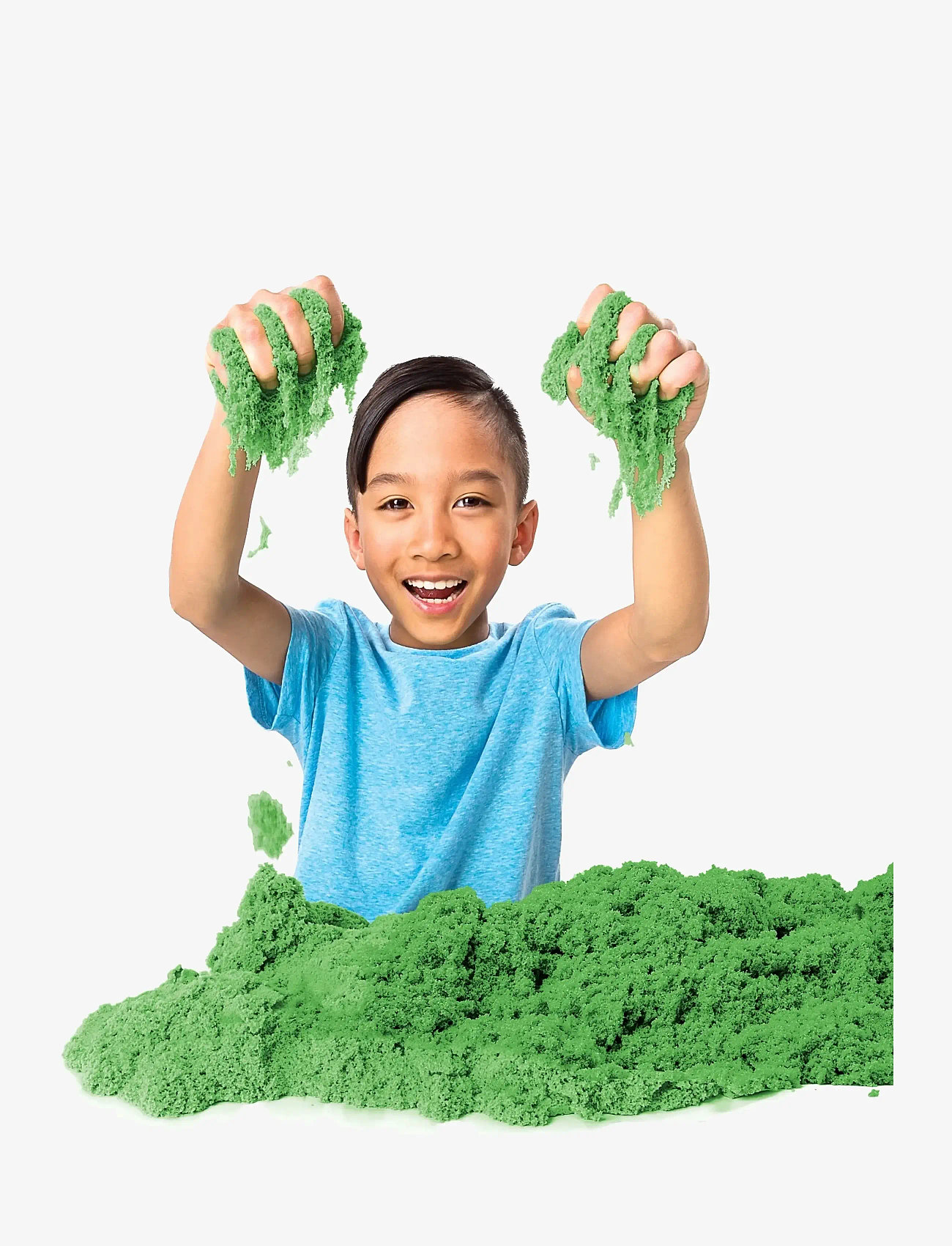 Kinetic Sand - Kinetic Sand Colour Bag Green - modellervoks - muti - 2