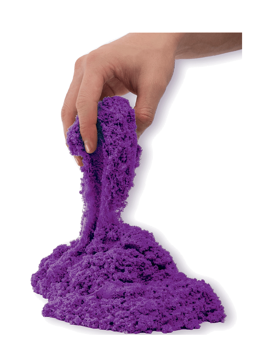 Kinetic Sand - Kinetic Sand Colour Bag Purple - föndursett - muti - 0