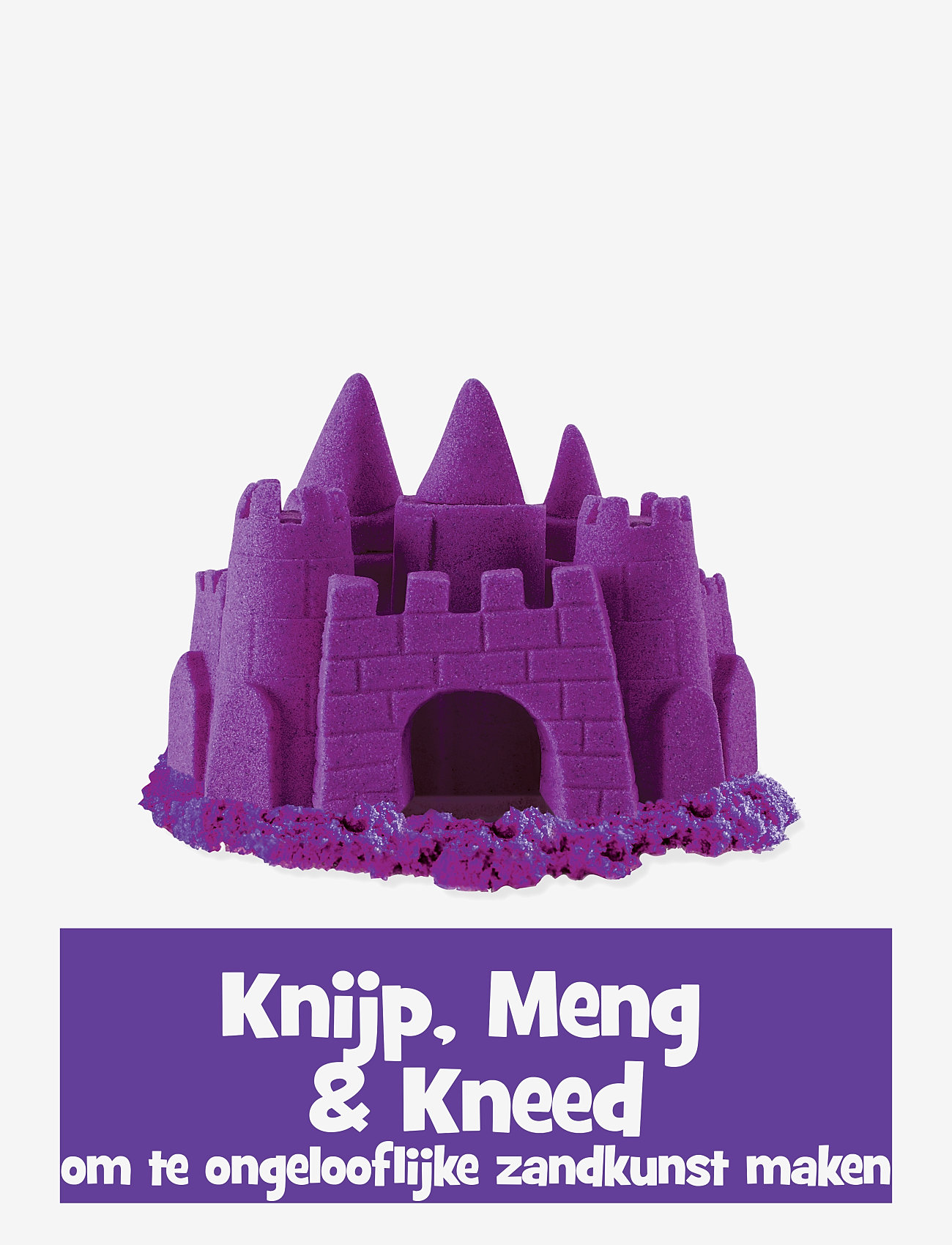 Kinetic Sand - Kinetic Sand Colour Bag Purple - askartelusarja - muti - 1