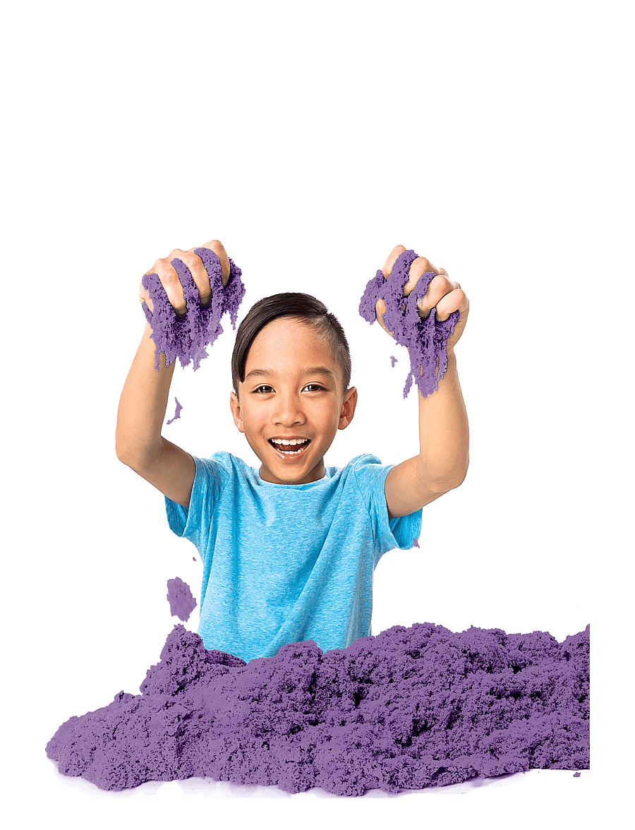 Kinetic Sand - Kinetic Sand Colour Bag Purple - föndursett - muti - 3