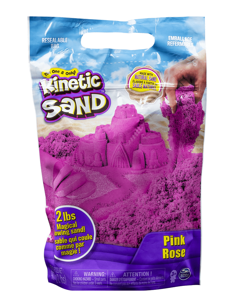 Kinetic Sand - Kinetic Sand Colour Bag Pink - föndursett - muti - 1