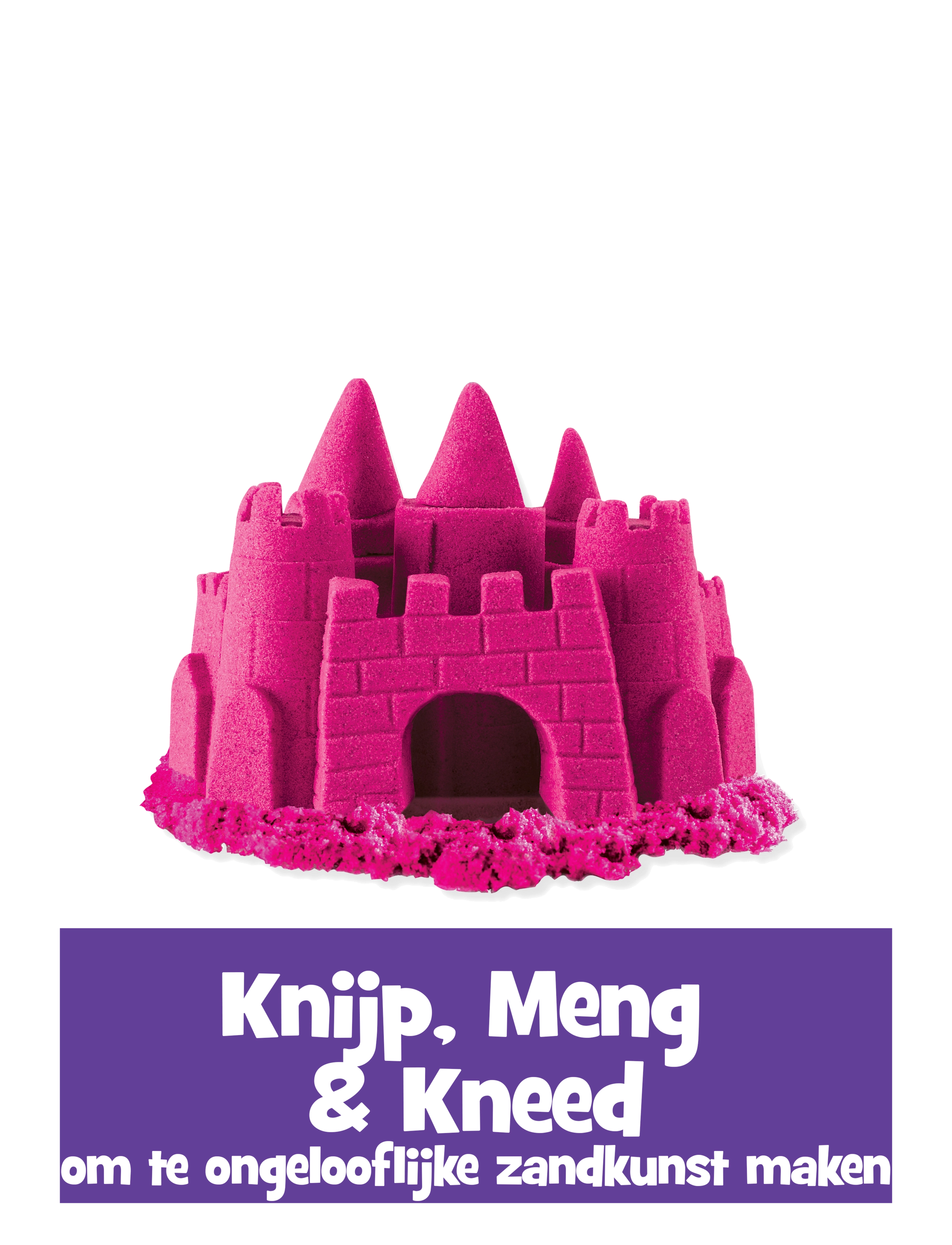 Kinetic Sand - Kinetic Sand Colour Bag Pink - kreasæt - muti - 2
